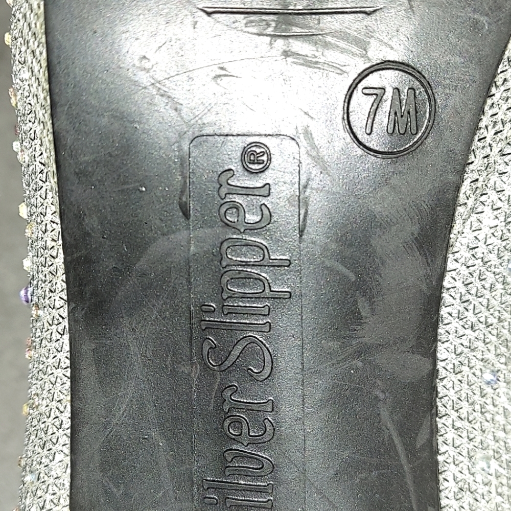Silver Rhinestone Heels - Picture 4 of 4